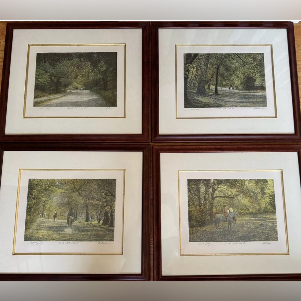 HAROLD ALTMAN Lot of 4 - signed and numbered Artist Proofs -